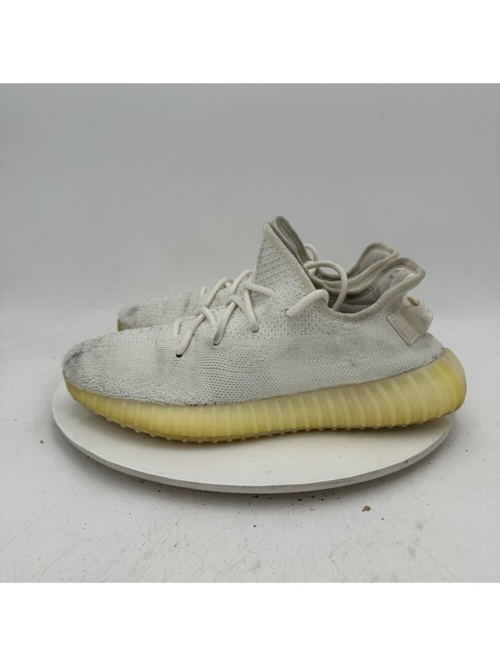 Adidas Yeezy 350 V2 Kanye West Men Size 8 CP9366 Cream White Low Shoes